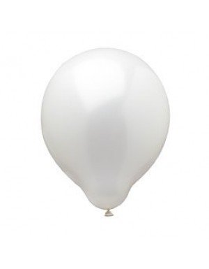 GLOBOS COLOR BLANCO 10 Ud/Paq 