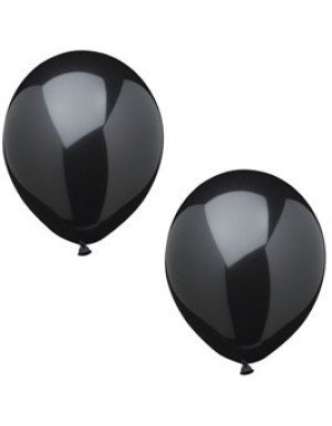 GLOBOS COLOR NEGRO 10 Ud/Paq 