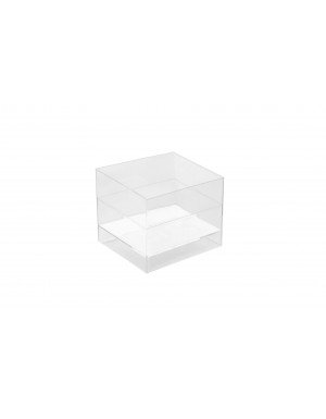 MINI CUBO 63 cc TRANSPARENTE (15 Ud/Paq)