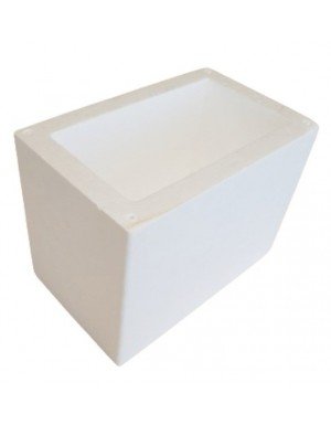 Caja y tapa de Poliestireno Expandido 8 litros (Caja x 20 unidades)