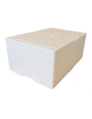 Caja térmica de poliestireno expandido 41 litros, para transporte de alimentos (1 paquete de 5 unidades)