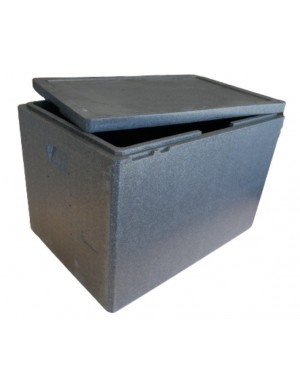 Caja térmica de polipropileno expandido maxiplus 132 litros, para transporte de alimentos (1 unidad)