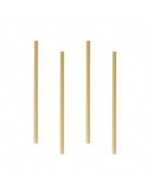 PAJITAS CÓCTEL ORO  (25 Ud/Paq)
