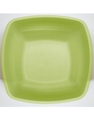 PLATO HONDO PP  18 cm PISTACHO  6 Ud/Paq