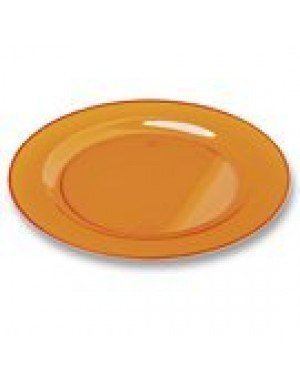 PLATO EXTRA RESISTENTE 19 cm NARANJA  (10 Paq/Ud)