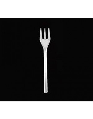 MINI TENEDOR 10 cm  TRANSPARENTE 