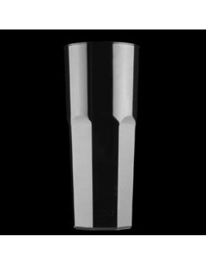 VASO COCTEL LARGO DRINK 350 cc NEGRO (10 Ud/Paq)