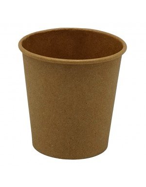 VASO CARTON KRAFT 110cc 3 OZ  NATURGO   (50 Ud/Paq)