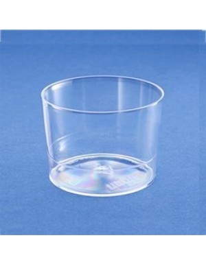 VASO ZURITO LISO 210 cc TRANSPARENTE (25 Ud/Paq)