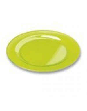 PLATO EXTRA RESISTENTE 19 cm VERDE  (10 Paq/Ud)